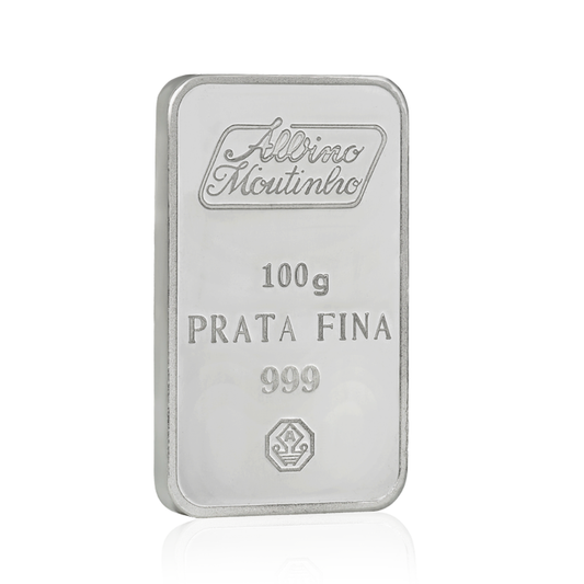 BARRA DE PRATA 925% 100 GRAMAS