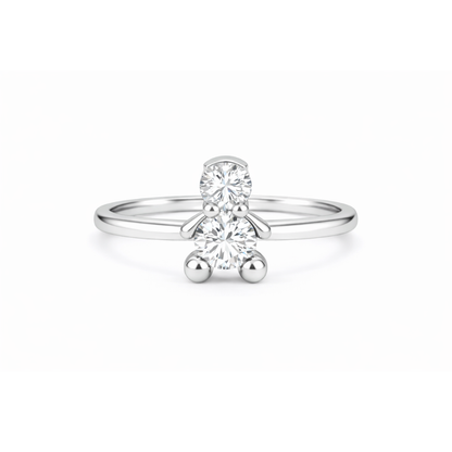 ANEL EM PRATA 925% MENINO AMORZINHO BY MOCHO