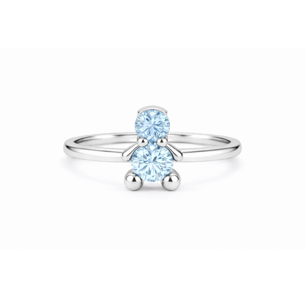 ANEL EM PRATA 925% MENINO AMORZINHO BY MOCHO