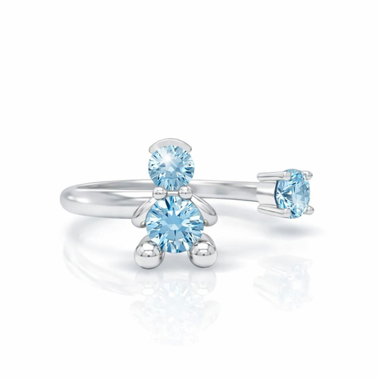 ANEL EM PRATA 925% MENINO AMORZINHO BY MOCHO