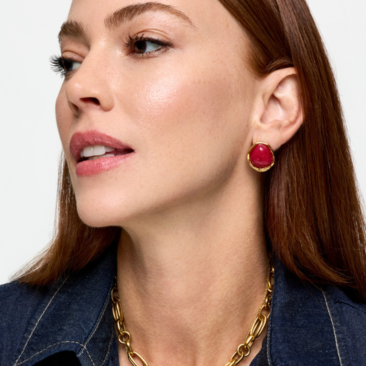 BRINCOS ONE SENHORA RED FLAME