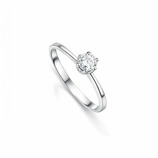 ANEL EM OURO COM ZIRCÔNIAS