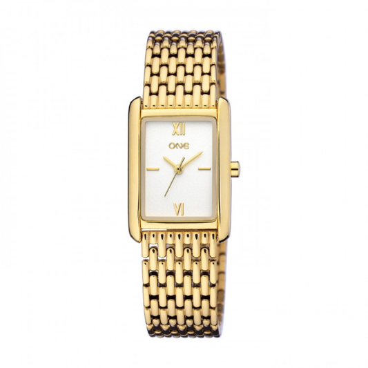 RELÓGIO ONE SENHORA GRACE GOLD LINKS