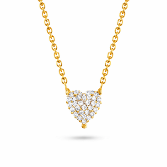 Colar em ouro com zircônias