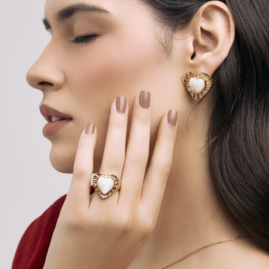 ANEL EUGÉNIO CAMPOS EM PRATA 925% LOVE HEART