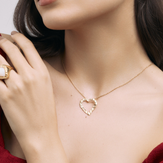 FIO EUGÉNIO CAMPOS EM PRATA 925% OPEN HEART