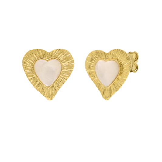 BRINCOS EUGÉNIO CAMPOS EM PRATA 925% LOVE HEART