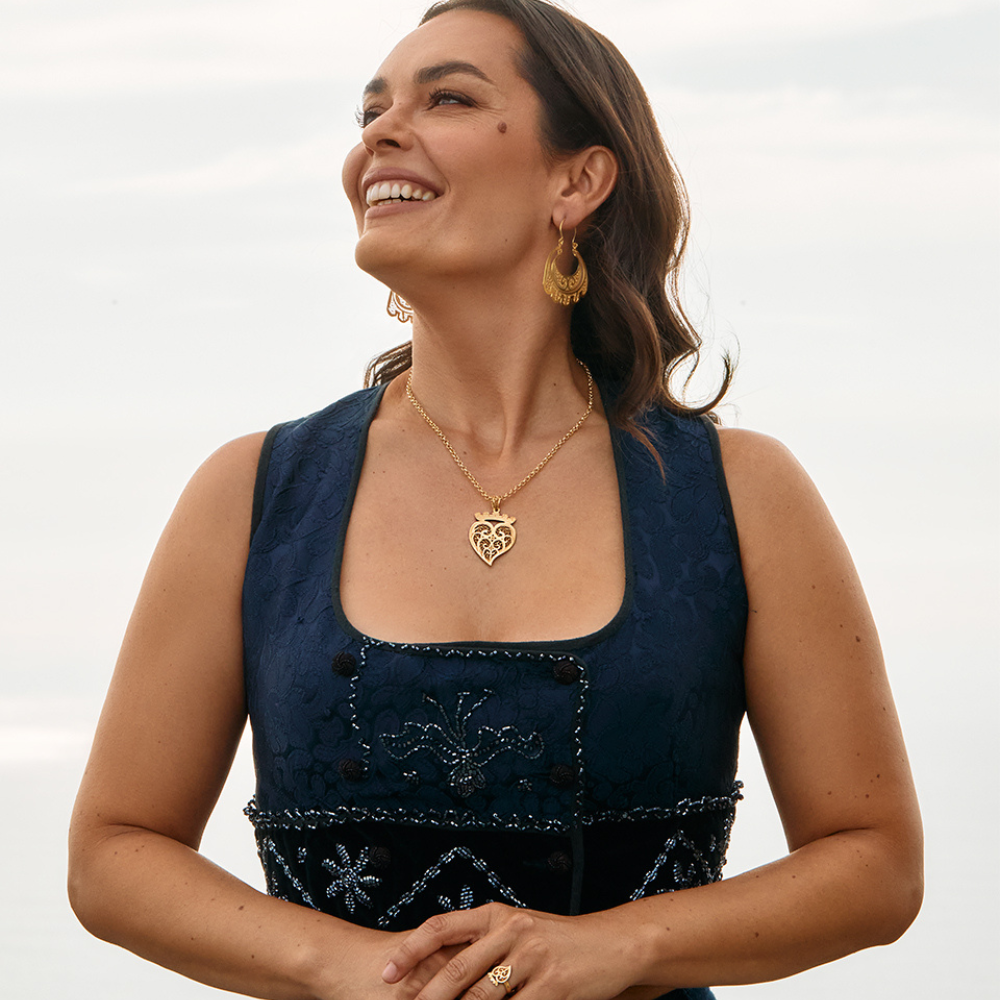 Anel Santa Luzia em Filigrana