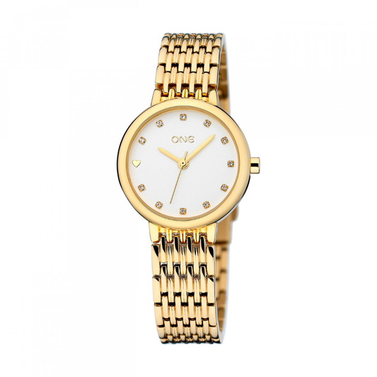 RELÓGIO ONE SENHORA ETERNAL GOLD