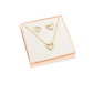 SET COLAR & BRINCOS ONE SENHORA AMOUR GOLD
