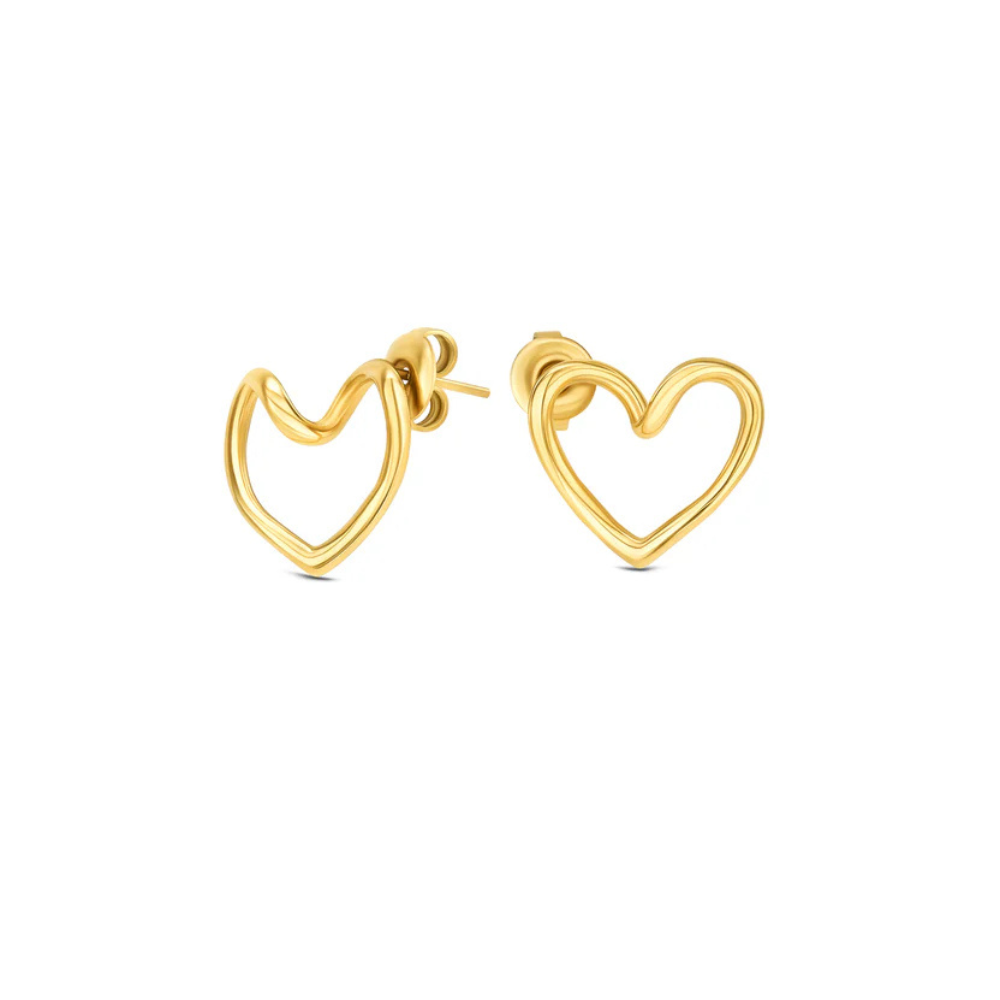 SET COLAR & BRINCOS ONE SENHORA AMOUR GOLD