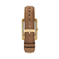 RELOGIO MICHAEL KORS MK7584 DOURADO BRACELETE BEGE MOST. CHAMPANHE