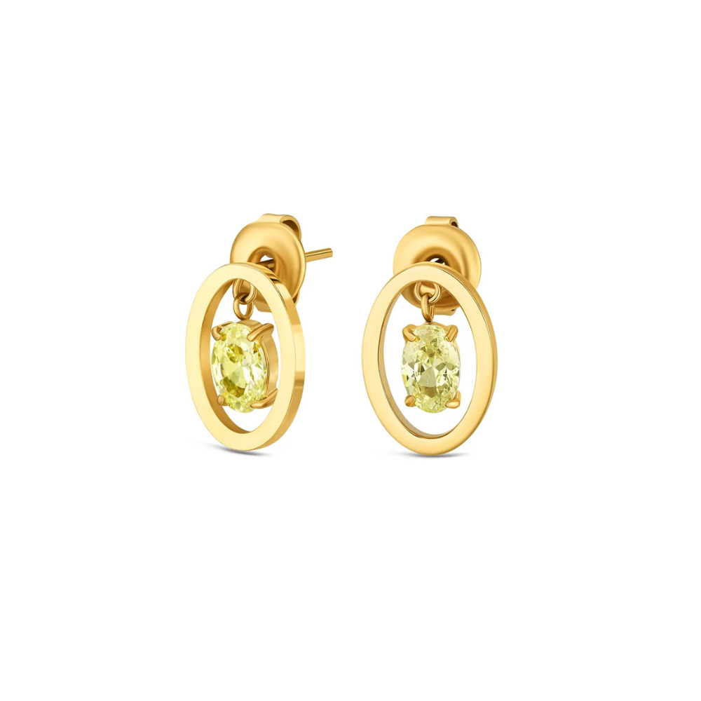 SET COLAR & BRINCOS ONE SENHORA BIRTHSTONE AGOSTO
