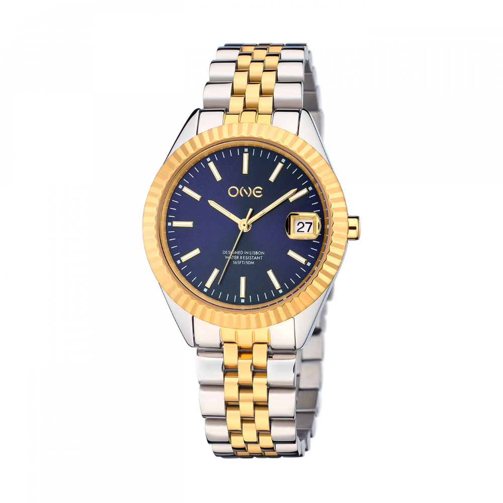 RELOGIO ONE SENHORA CELEBRITY BLUE