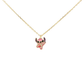 FIOT EM PRATA 925% DOURADA STITCH