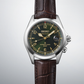 SEIKO PROSPEX ALPINIST 6R55 MOST VERDE PELE CASTANHA
