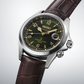 SEIKO PROSPEX ALPINIST 6R55 MOST VERDE PELE CASTANHA