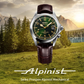 SEIKO PROSPEX ALPINIST 6R55 MOST VERDE PELE CASTANHA