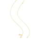 COLAR MICHAEL KORS DOURADO  C/ ZIRCONIA