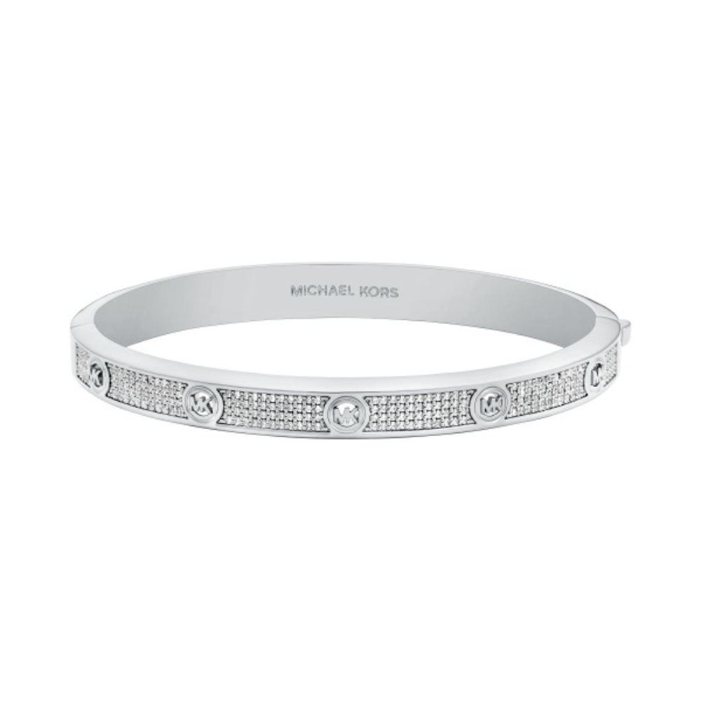 ESCRAVA MICHAEL KORS PRATEADA C/ ZIRCONIAS