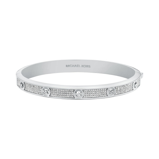 ESCRAVA MICHAEL KORS PRATEADA C/ ZIRCONIAS