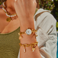 RELOGIO ONE SENHORA LINKS GOLD