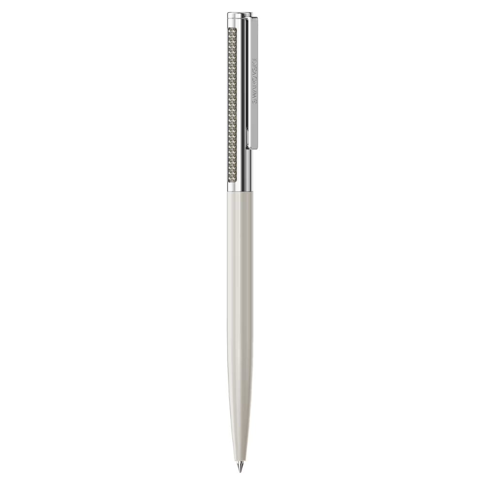 Esferográfica Swarovski  Matrix Tennis Lacado a bege, cromado