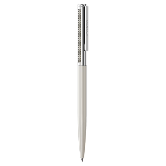 Esferográfica Swarovski  Matrix Tennis Lacado a bege, cromado