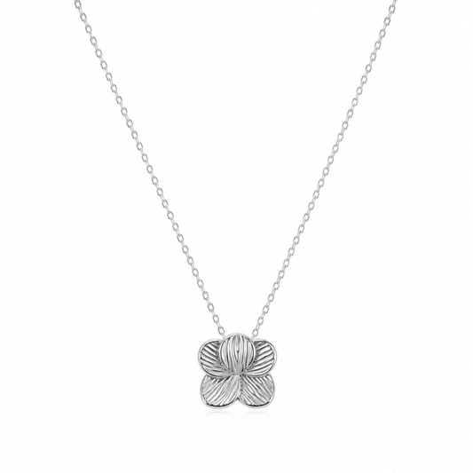 FIO FLOR EM PRATA 925%