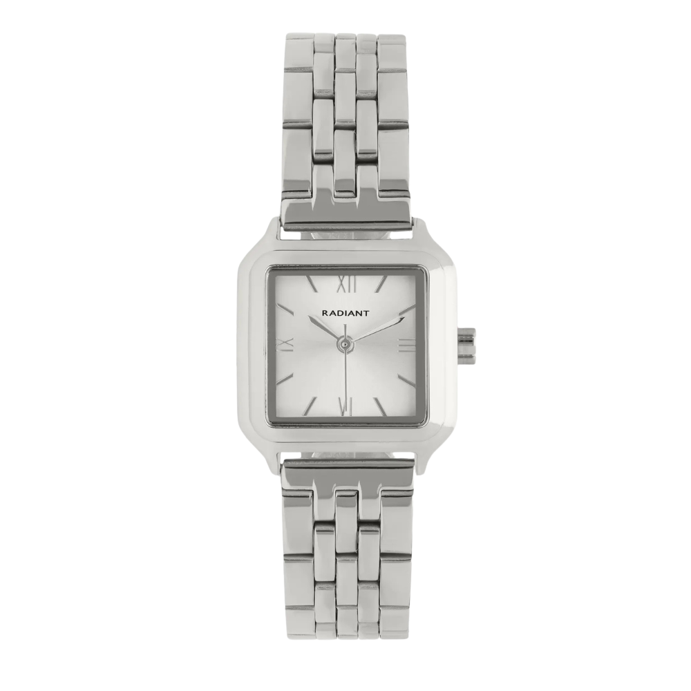 RELOGIO RADIANT SENHORA CORAL WAVE PRATEADO