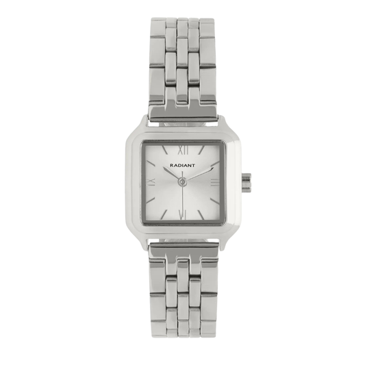 RELOGIO RADIANT SENHORA CORAL WAVE PRATEADO