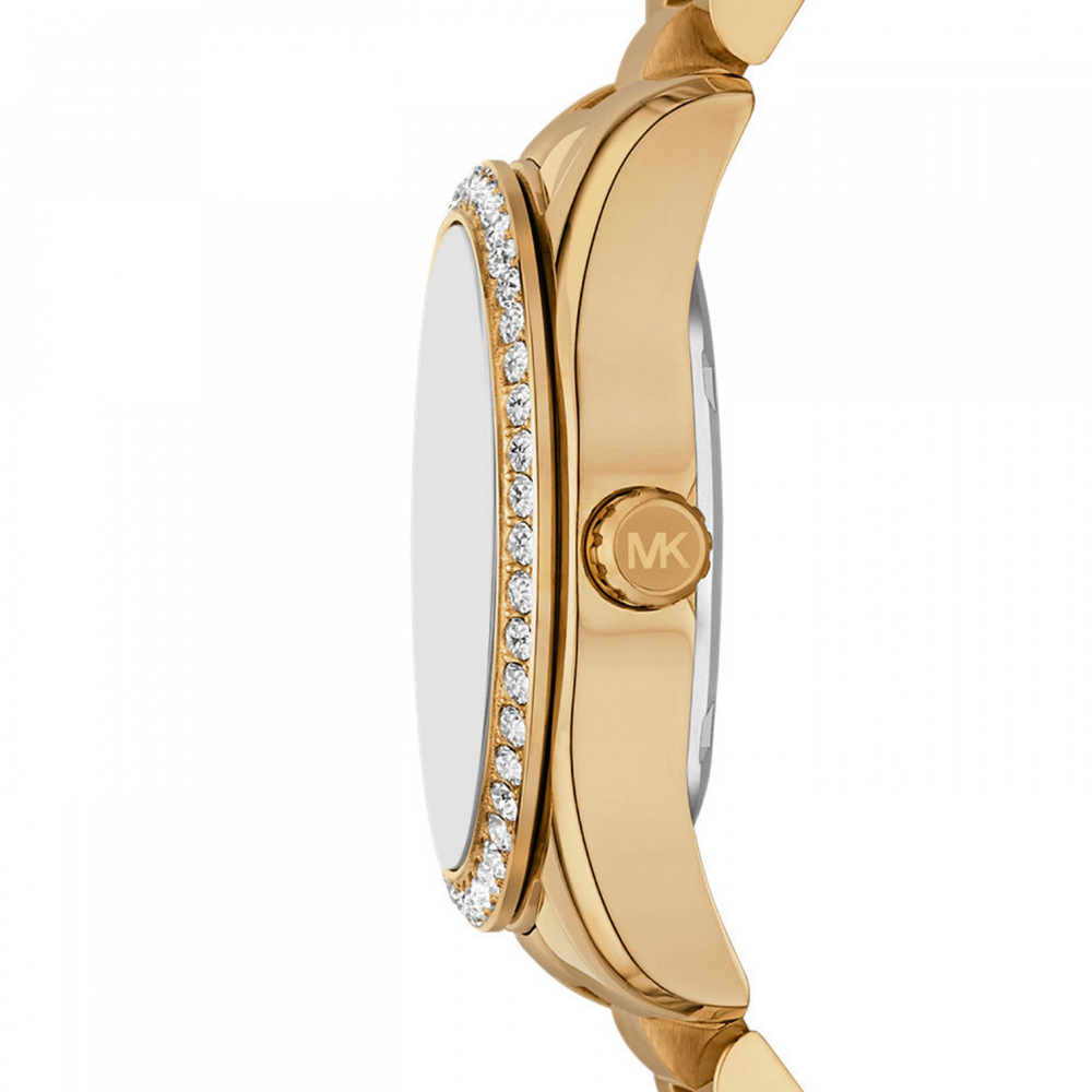 RELOGIO MICHAEL KORS DOURADO MOST. VERDE