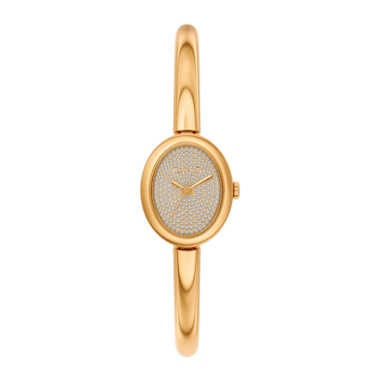 RELOGIO MICHAEL KORS DOURADO MOST. BRILHANTES
