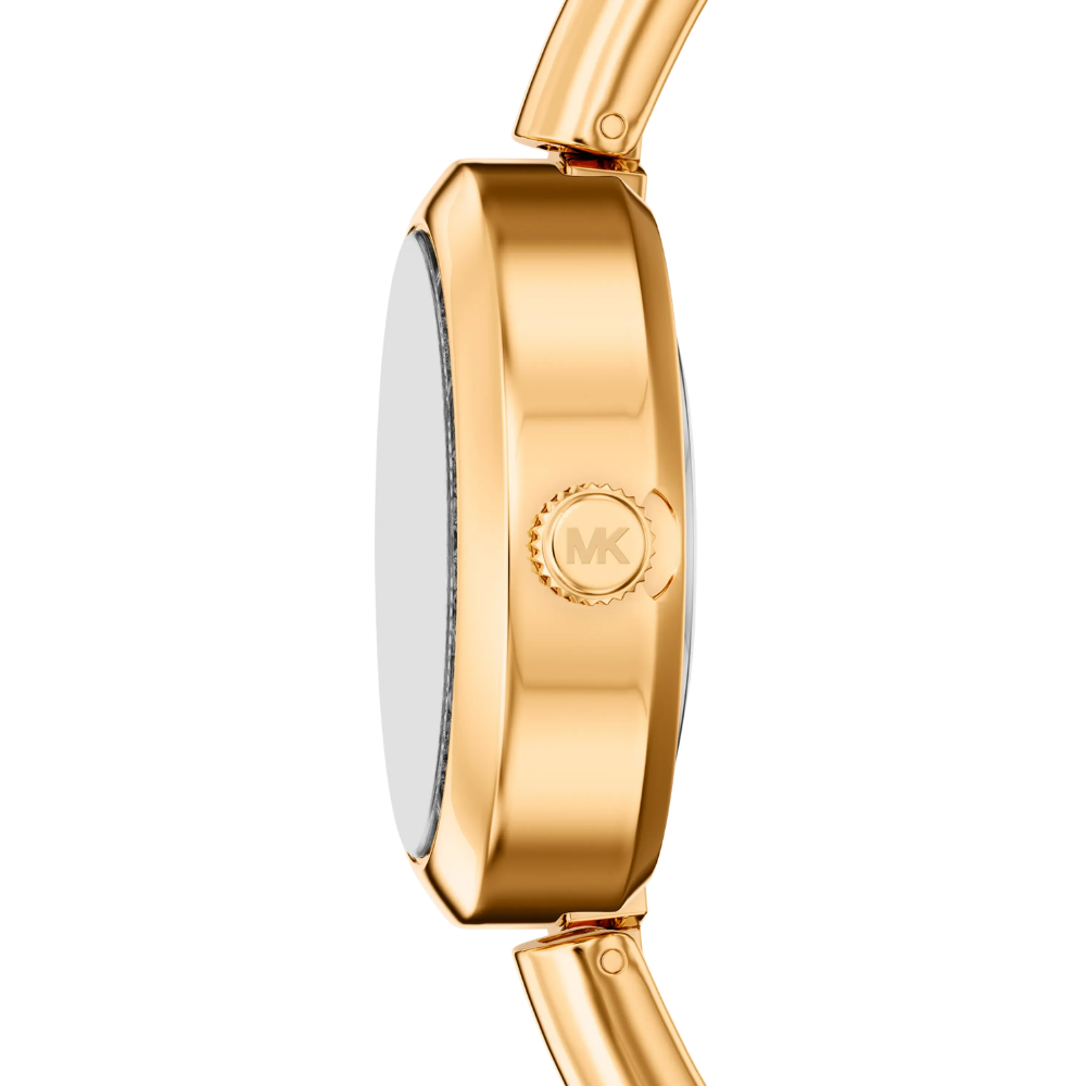 RELOGIO MICHAEL KORS DOURADO MOST. BRILHANTES