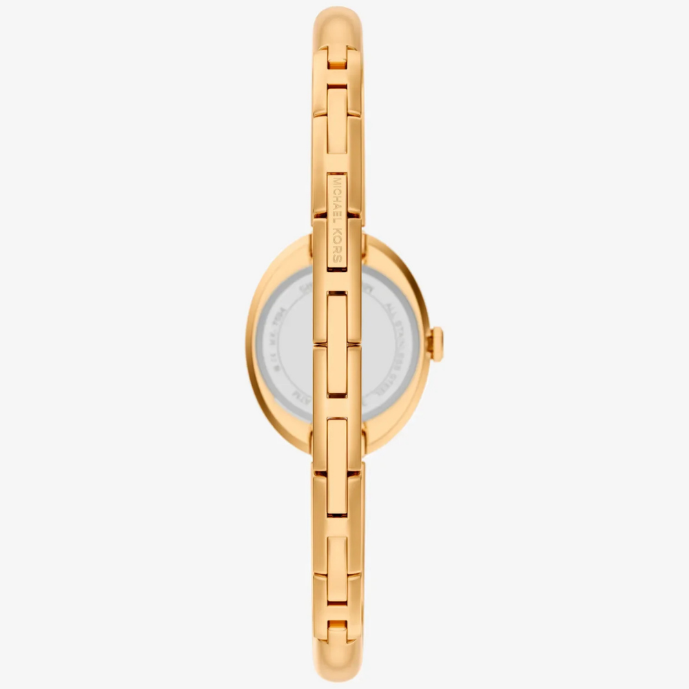 RELOGIO MICHAEL KORS DOURADO MOST. BRILHANTES