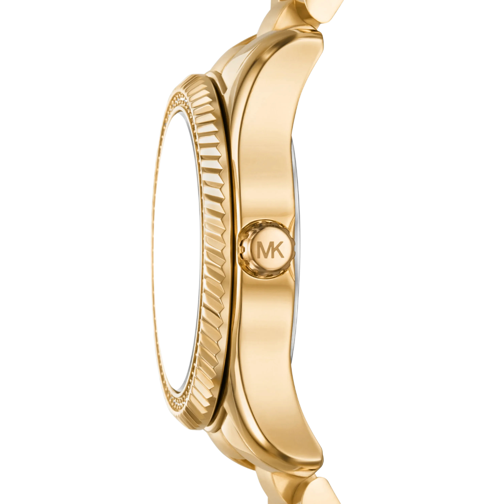 RELOGIO MICKAEL KORS DOURADO MOST. VERDE