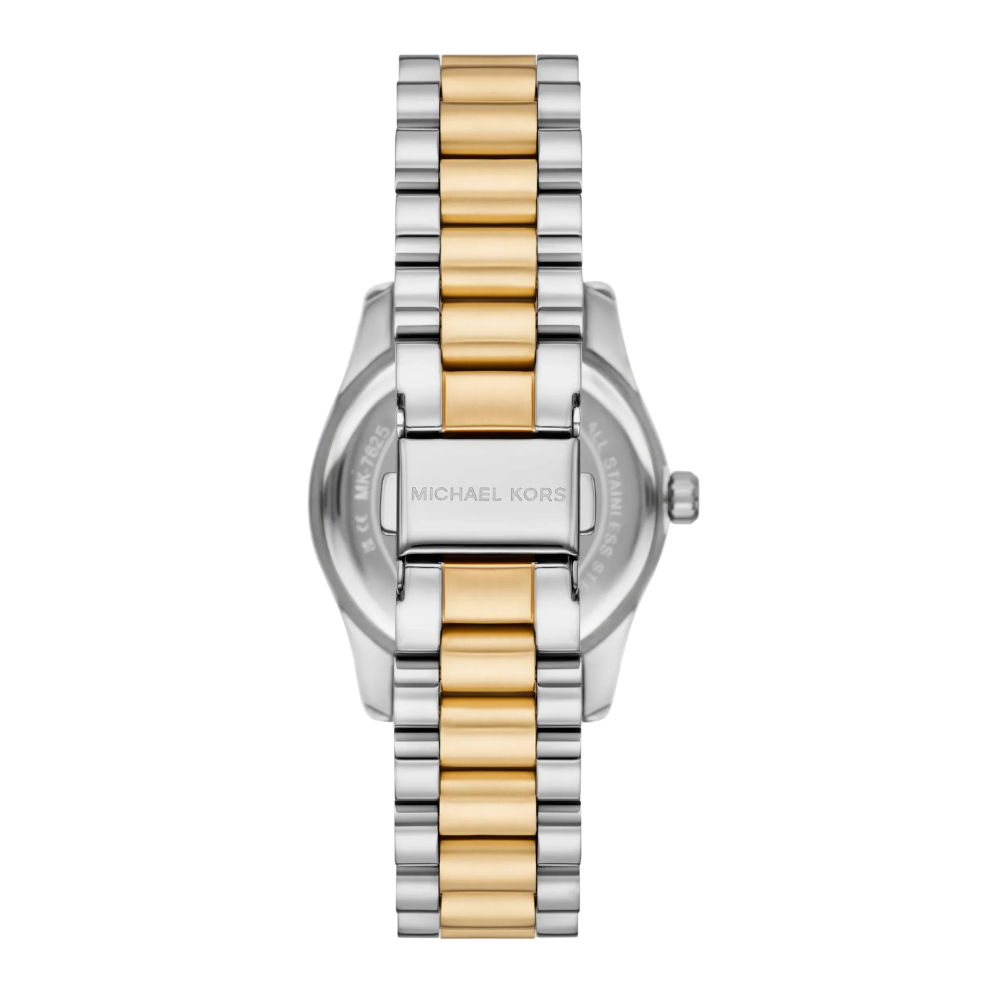 RELOGIO MICHAEL KORS BICOLOR MOST. PRETO