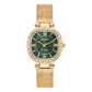 RELOGIO RADIANT MULHER HALO VERDE/DOURADO