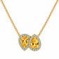 Colar L’Amour Em Ouro 19,2K Com Zirconias