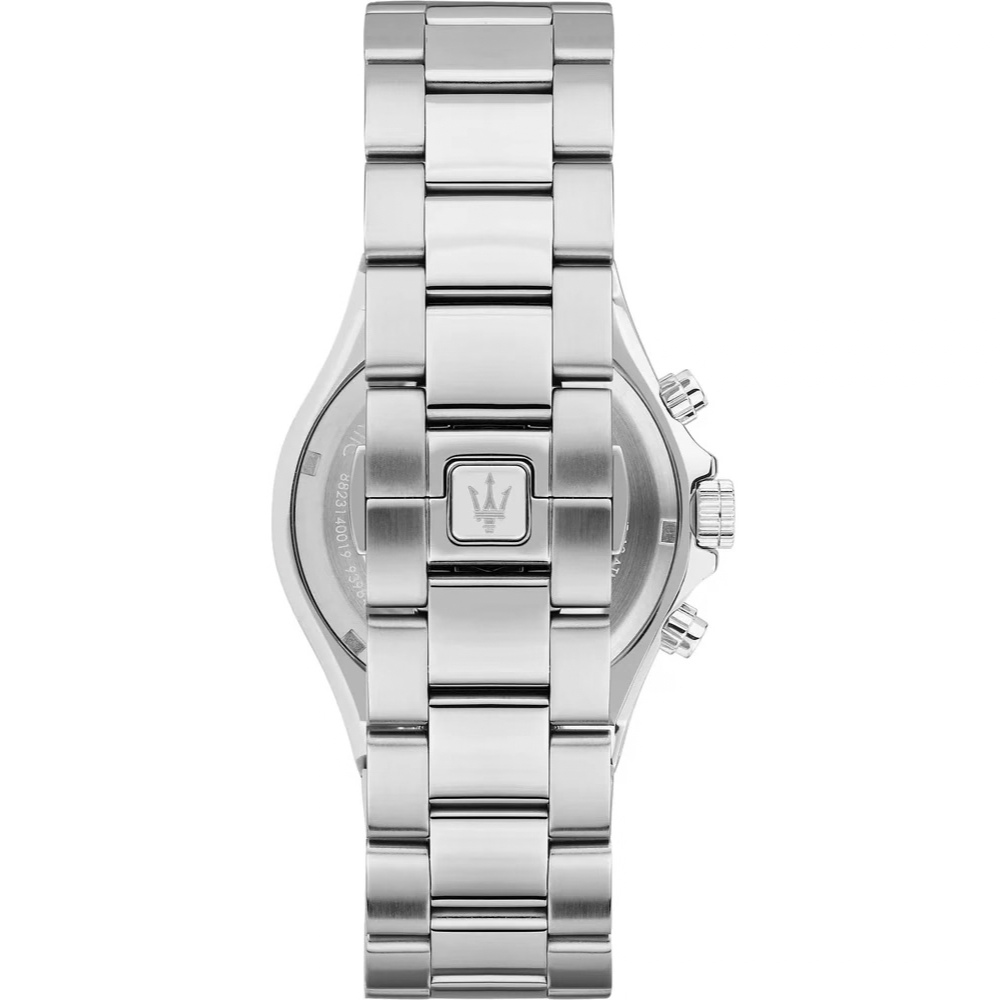RELOGIO MASERATI HOMEM SFIDA 41MM CHR CHOCO DIA SS BR+BLK ST