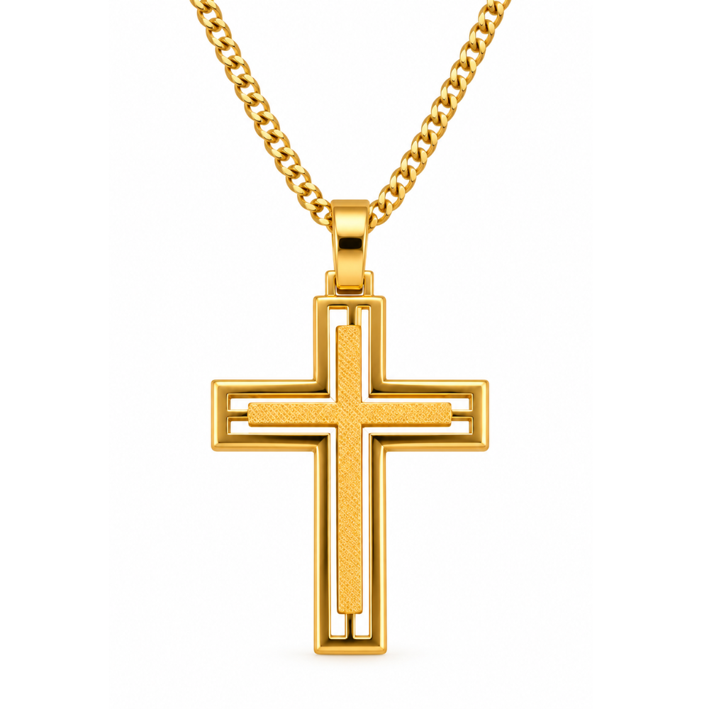 CRUZ EM OURO 19,2K