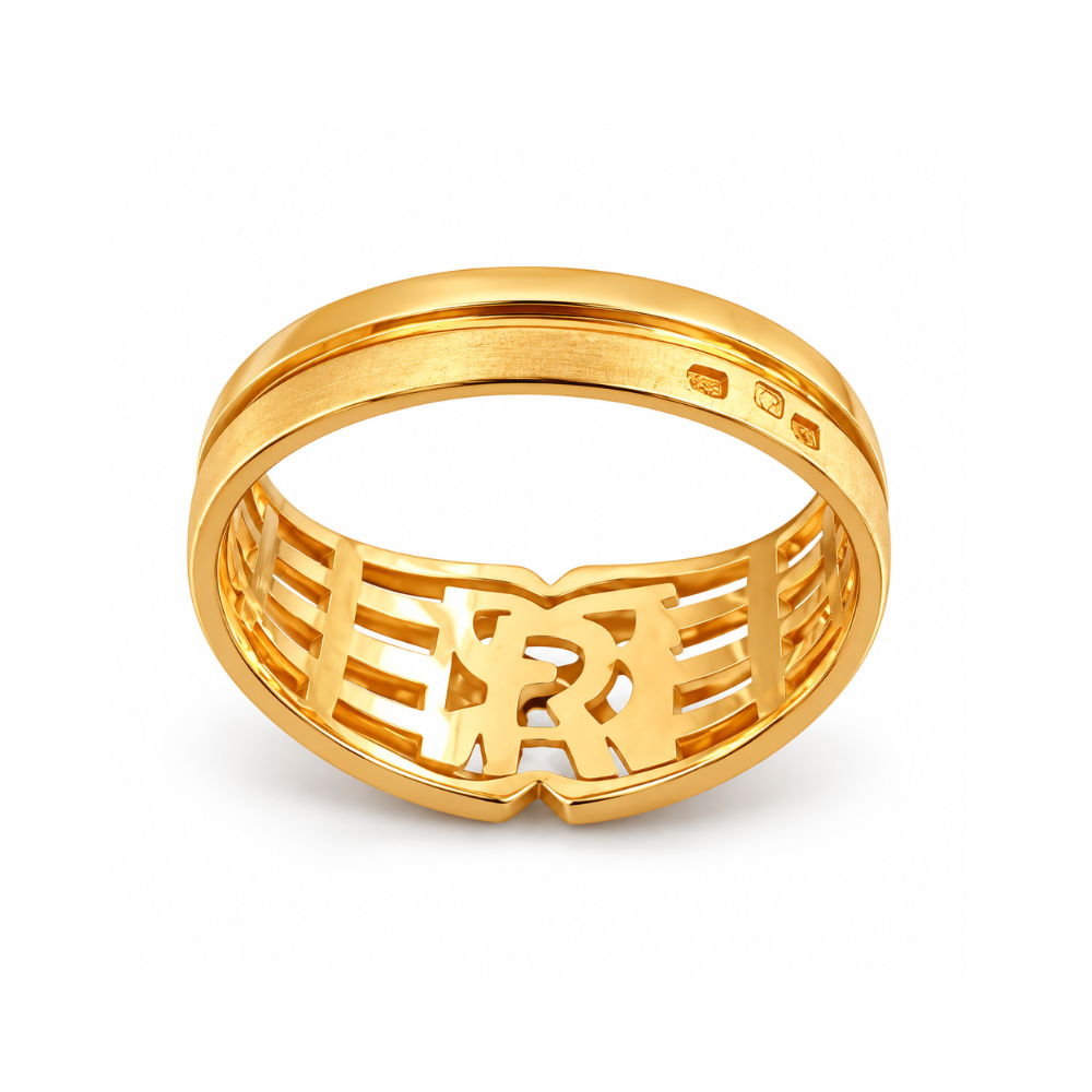 itle ANEL HOMEM EM OURO 19,2K COM 1 DIAMANTE 0,15ct