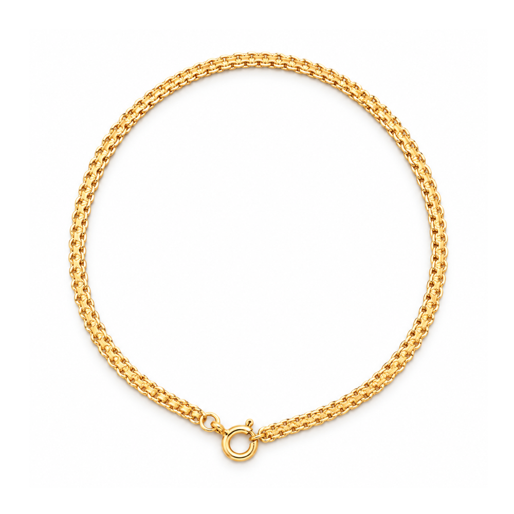 PULSEIRA EM OURO 19,2K