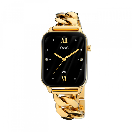 SMARTWATCH ONE FRAME GOLD LINKS