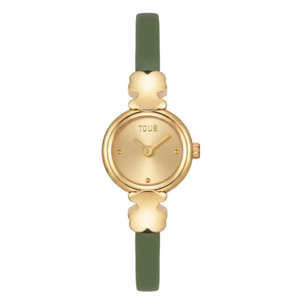 RELOGIO TOUS CHIC IPG SILICONE VERDE