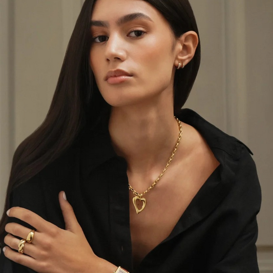 COLAR ONE SENHORA NECKMESS MONUMENTAL GOLD
