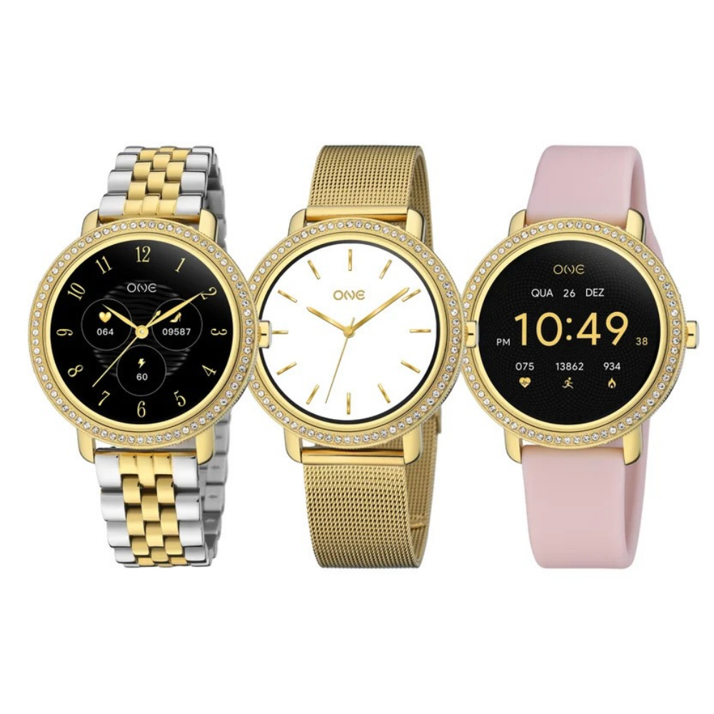SMARTWACH BOX  ONE SENHORA MINI SPARK GOLD
