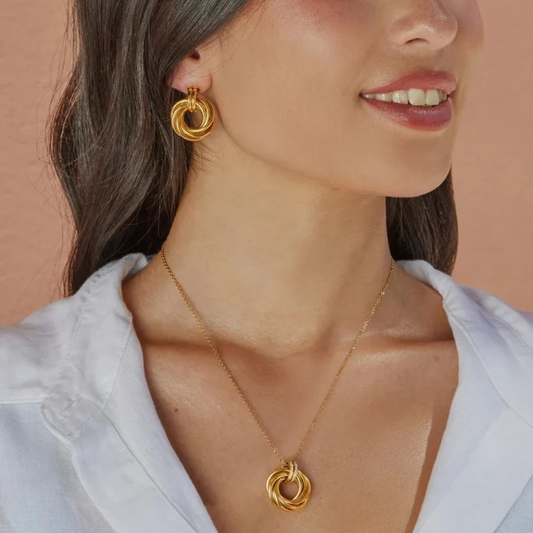 BRINCOS ONE SENHORA BELLURE GOLD