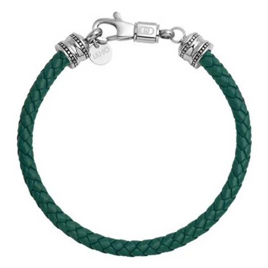 PULSEIRA LIU JO DE HOMEM EM AÇO E PELE