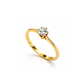 ANEL ROMANTIS EM OURO 19,2K C/ DIAMANTES REF.613C PT